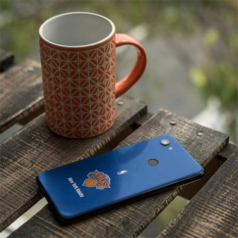 NBA New York Knicks Distressed Google Pixel 3a Skin